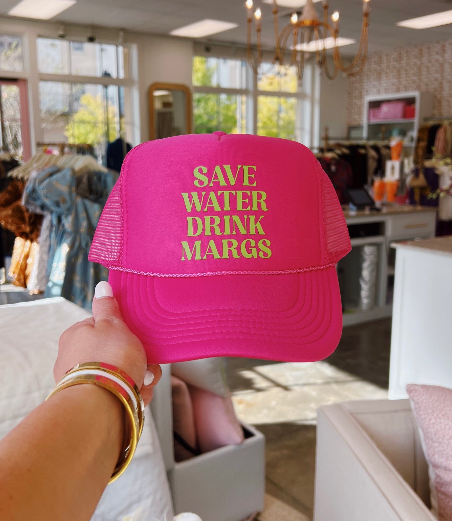 Save Water Drink Margs - Hot Pink