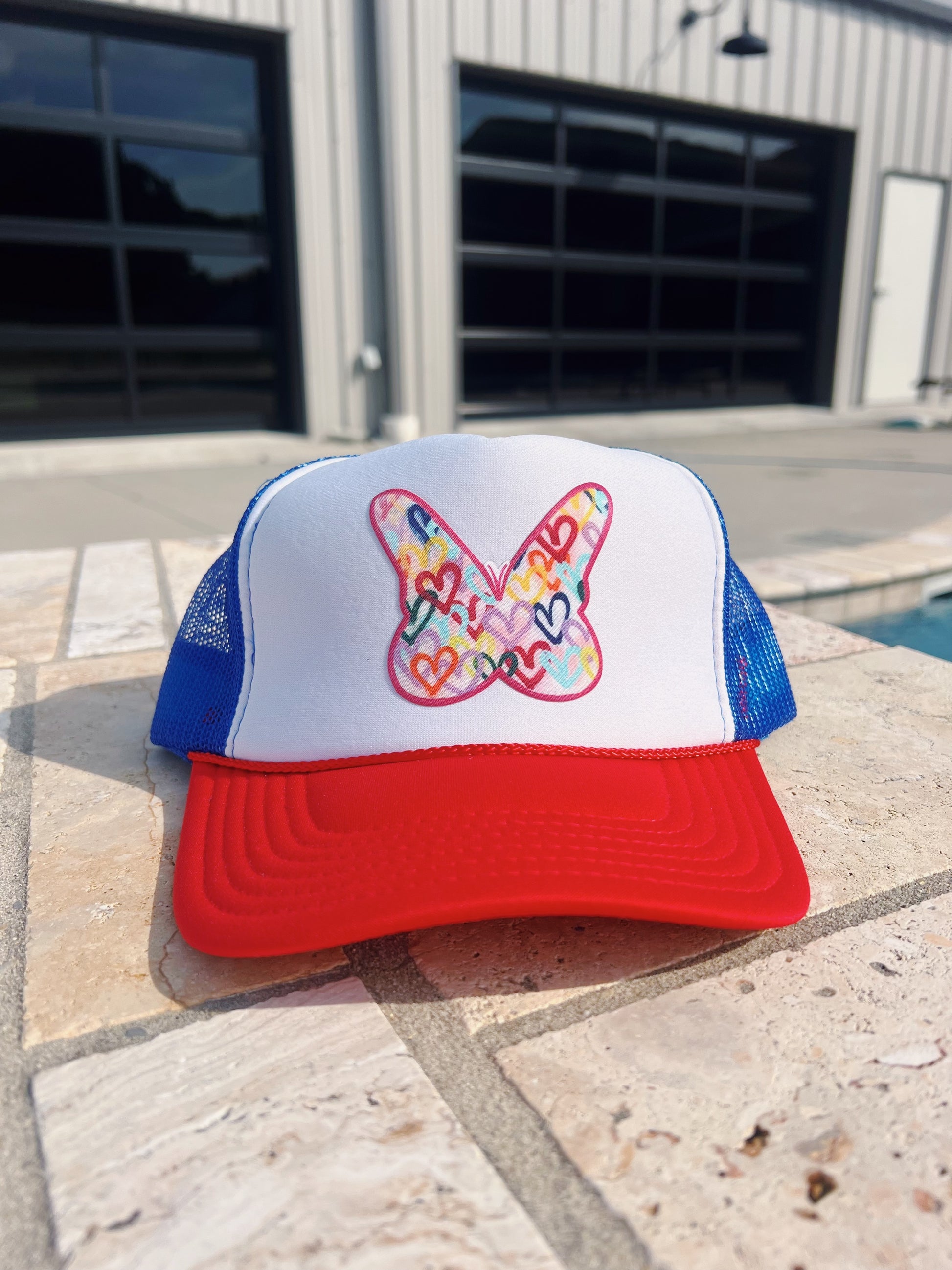 USA Butterfly Trucker