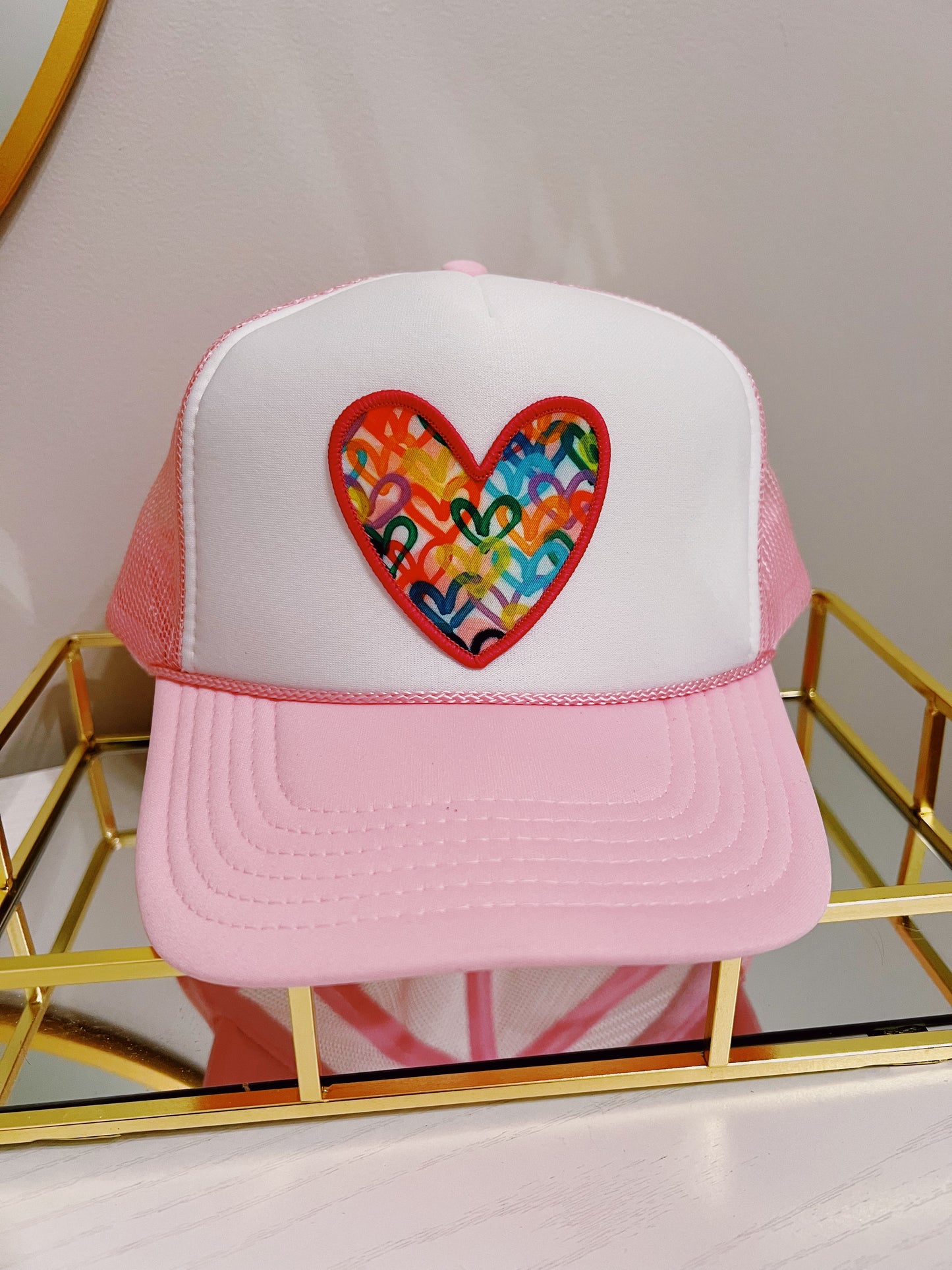 Happy Hearts Trucker