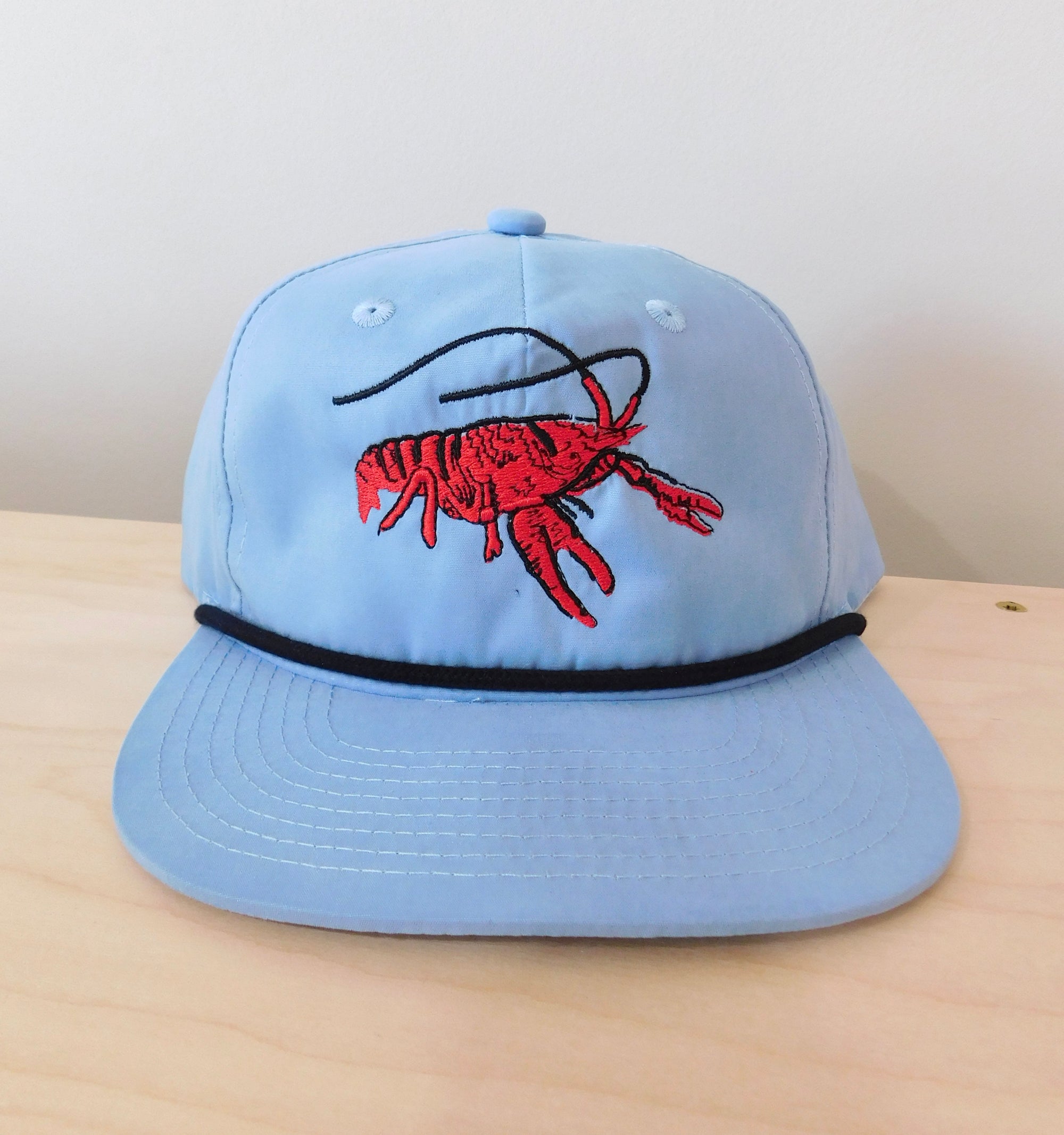 Crawfish Rope Hat - Light Blue