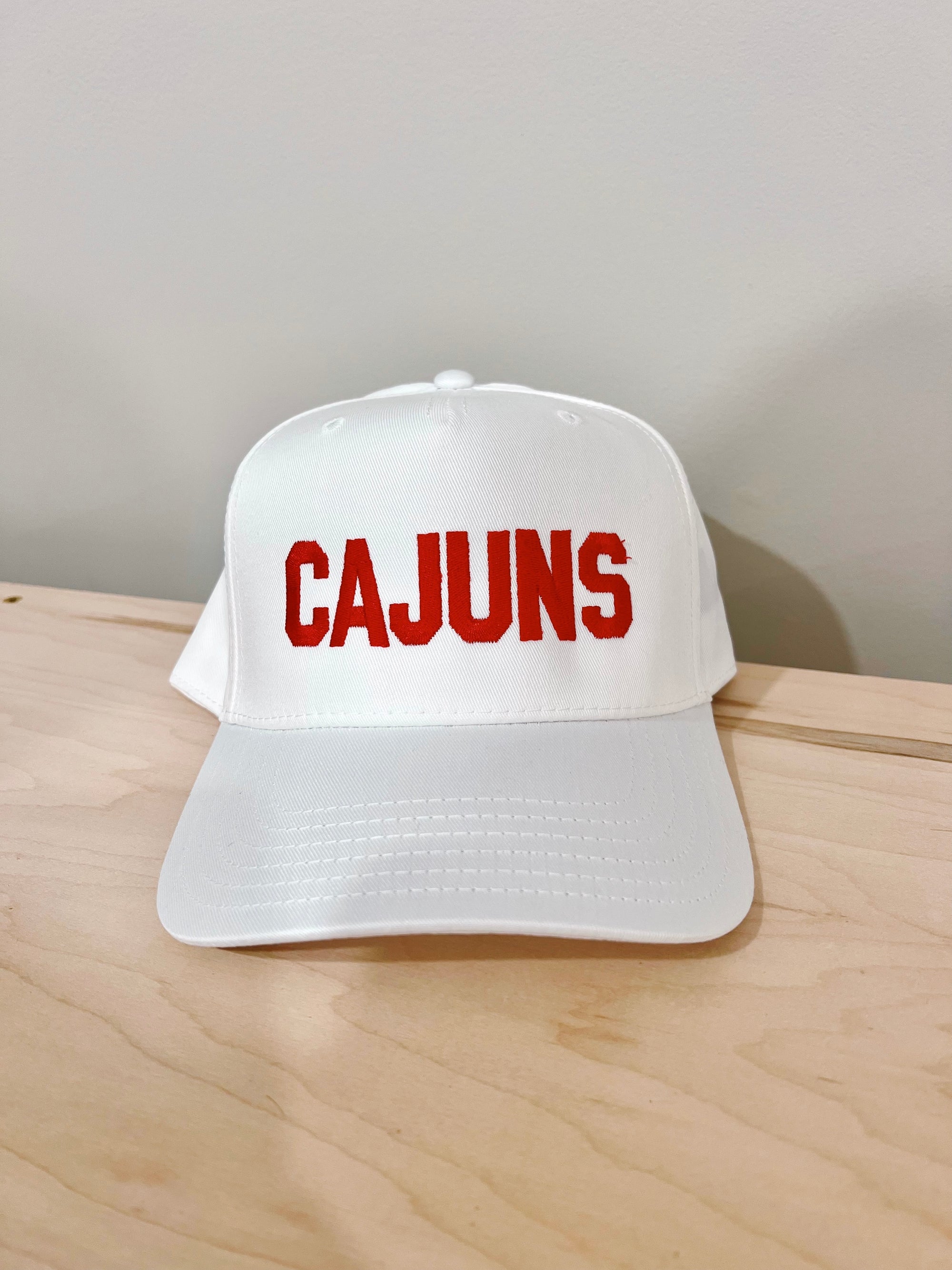 Cajuns Vintage Trucker - White