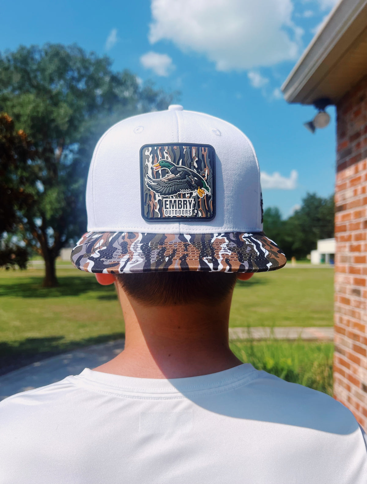 White Ranch Camo Trucker