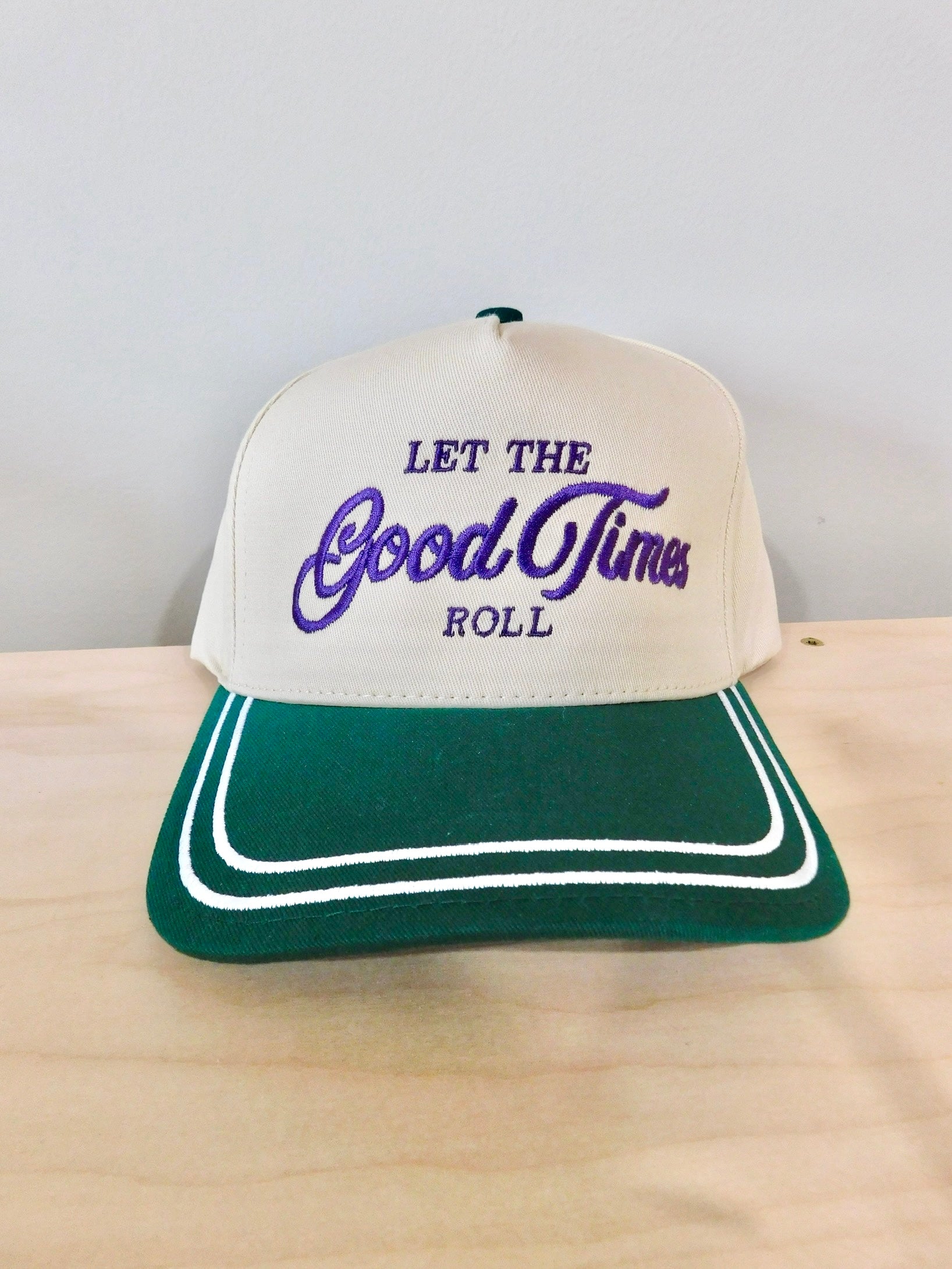 Let The Good Times Roll - Green/Purple