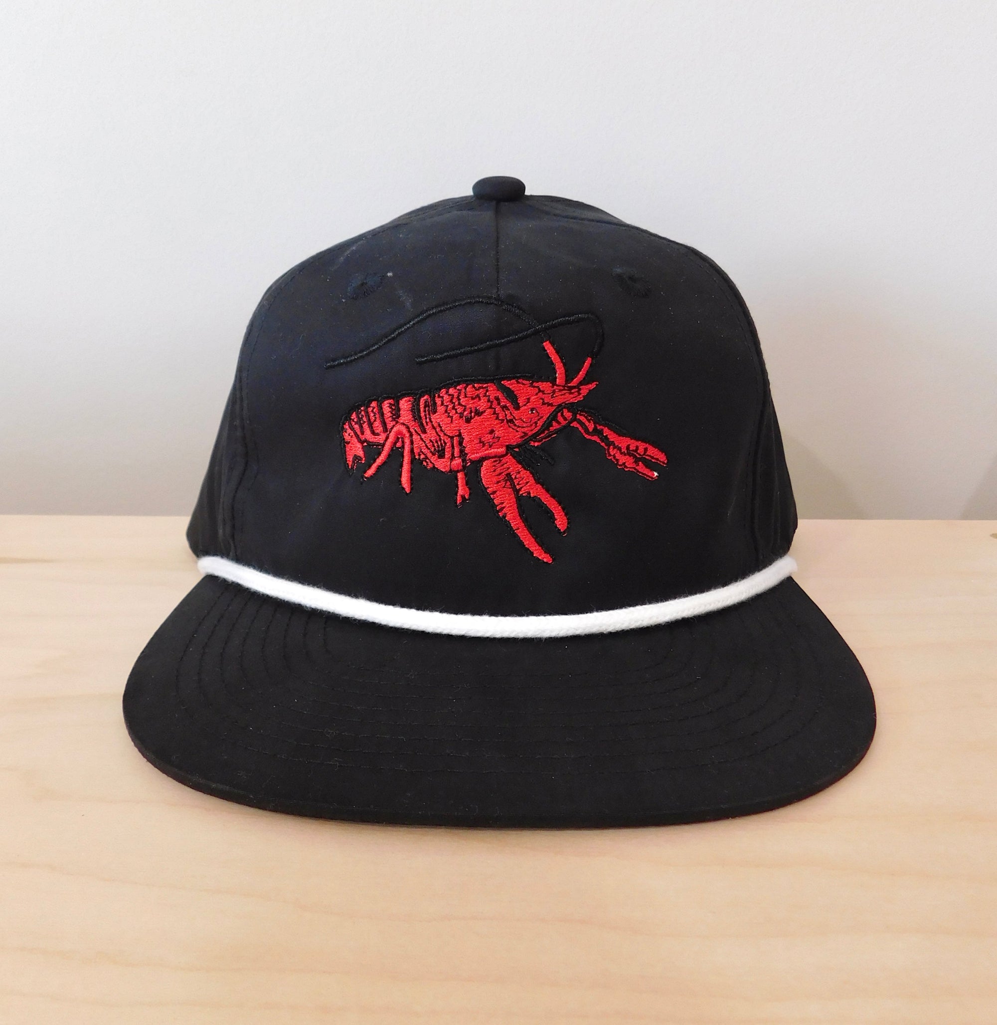 Crawfish Rope Hat - Black