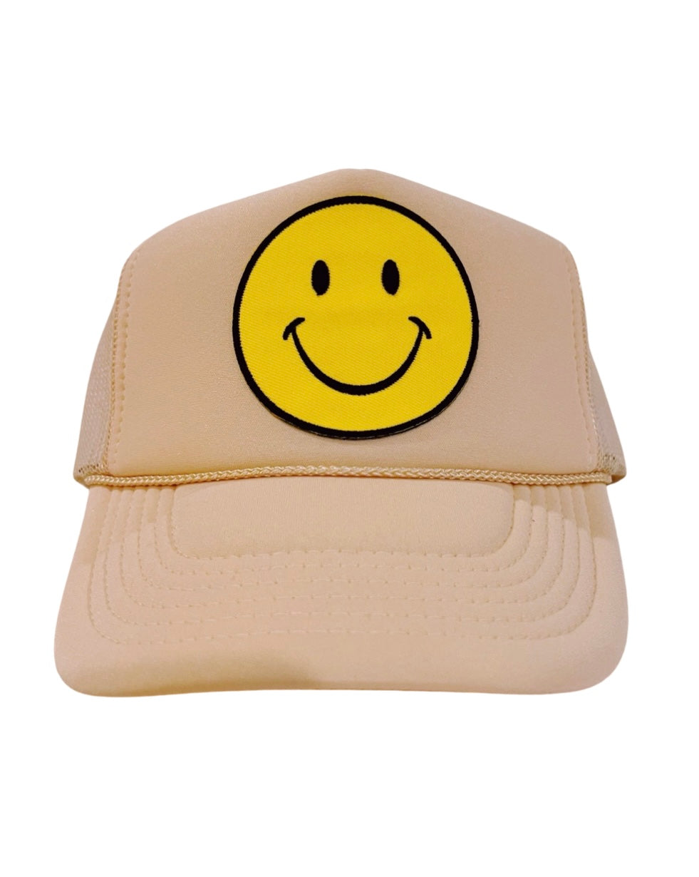 Tan smiley trucker