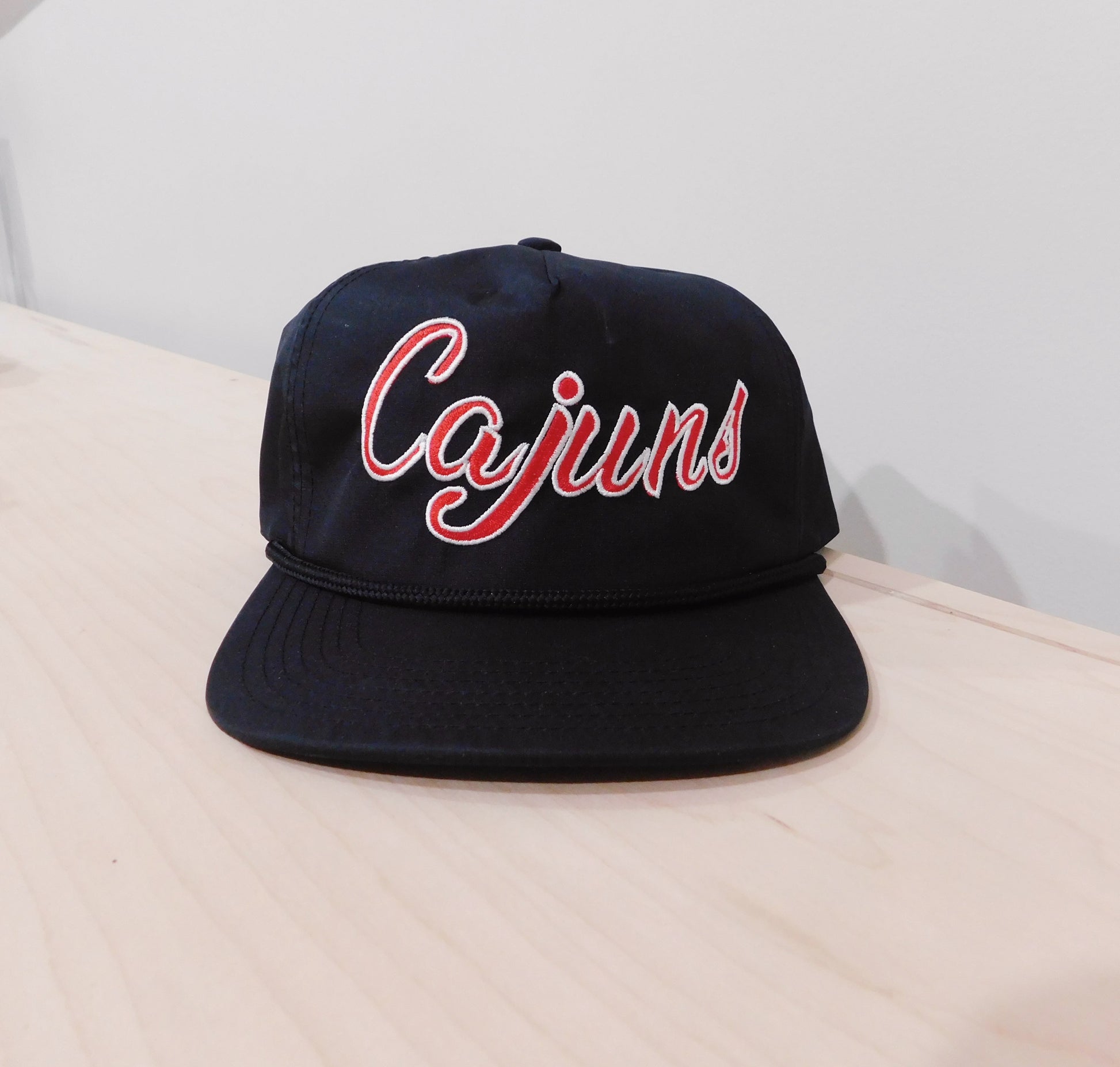 Cajuns Rope hat - Black/red