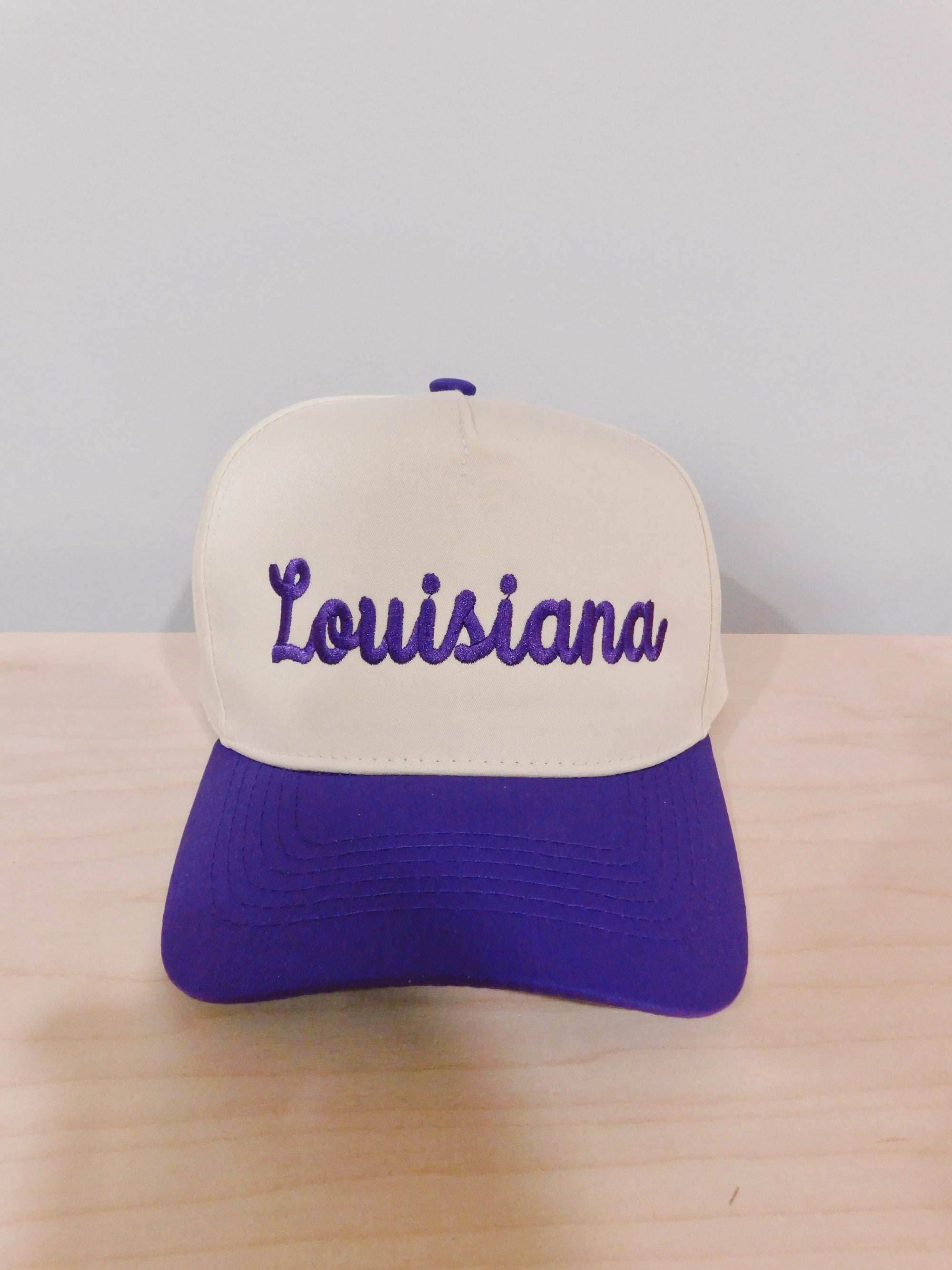 Louisiana Trucker - Purple