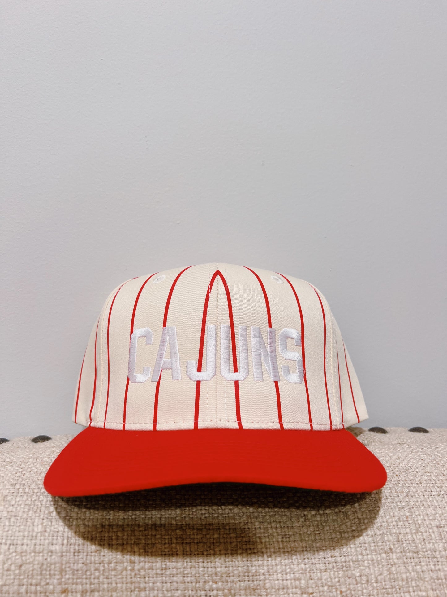 Cajuns Striped -  Red Trucker