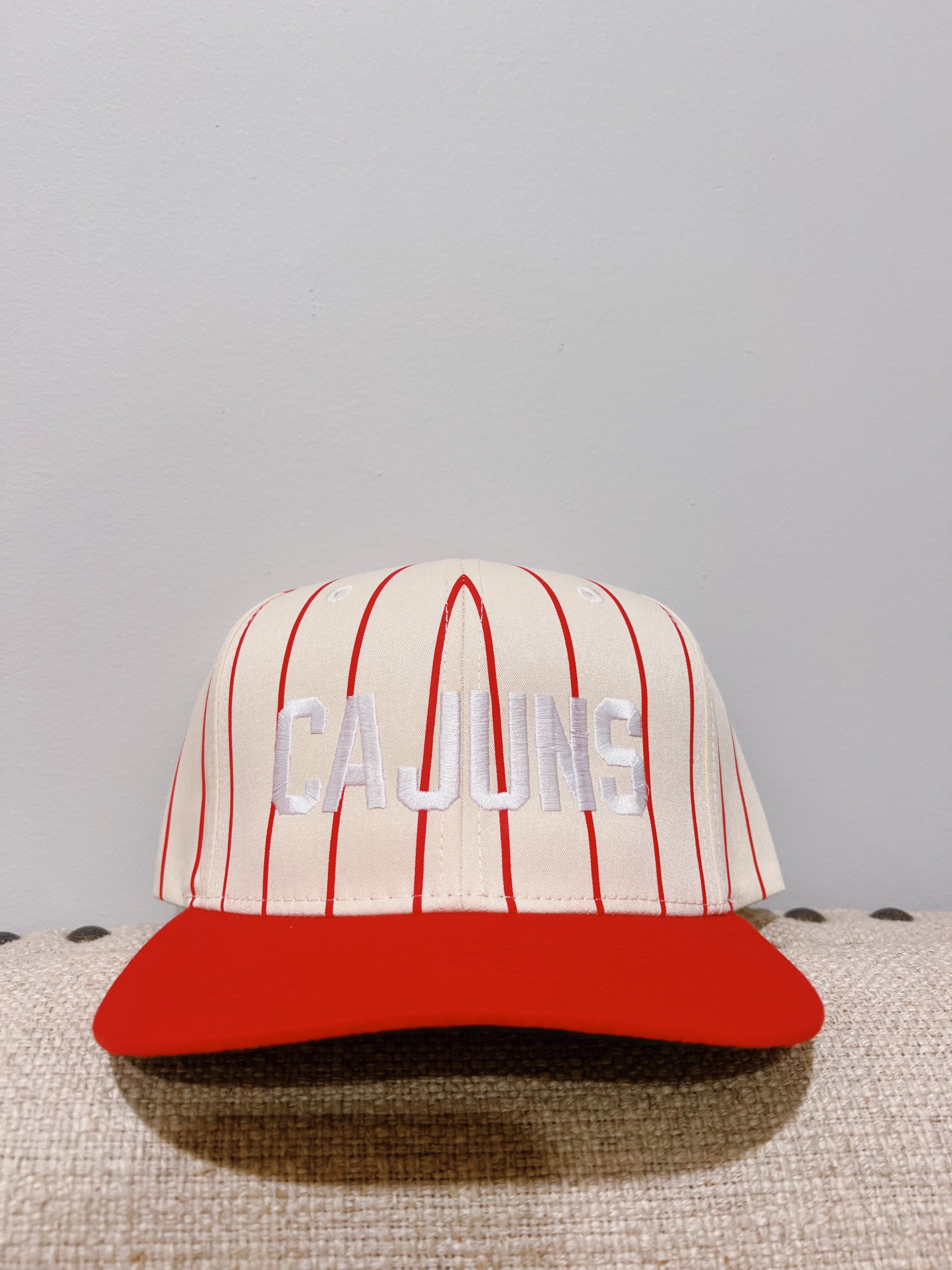 Cajuns Striped -  Red Trucker