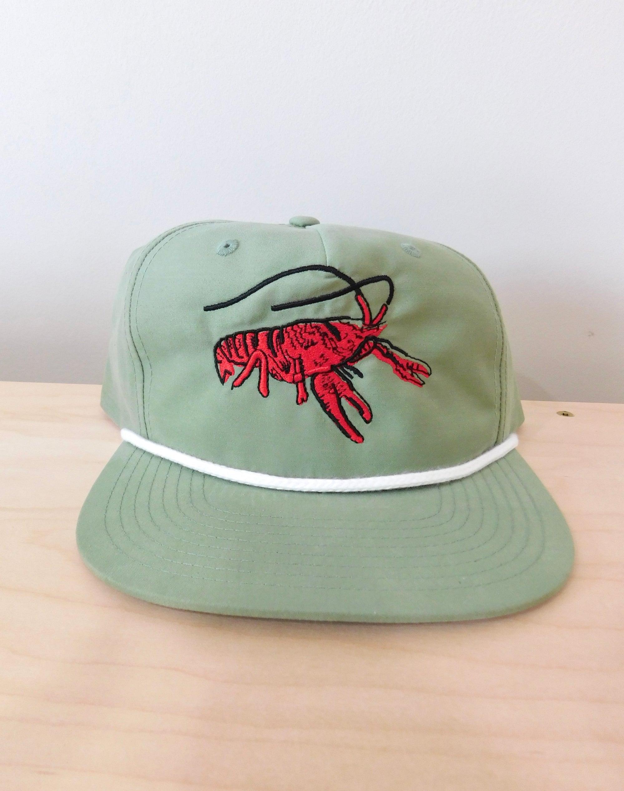 Crawfish Rope Hat - Light Green