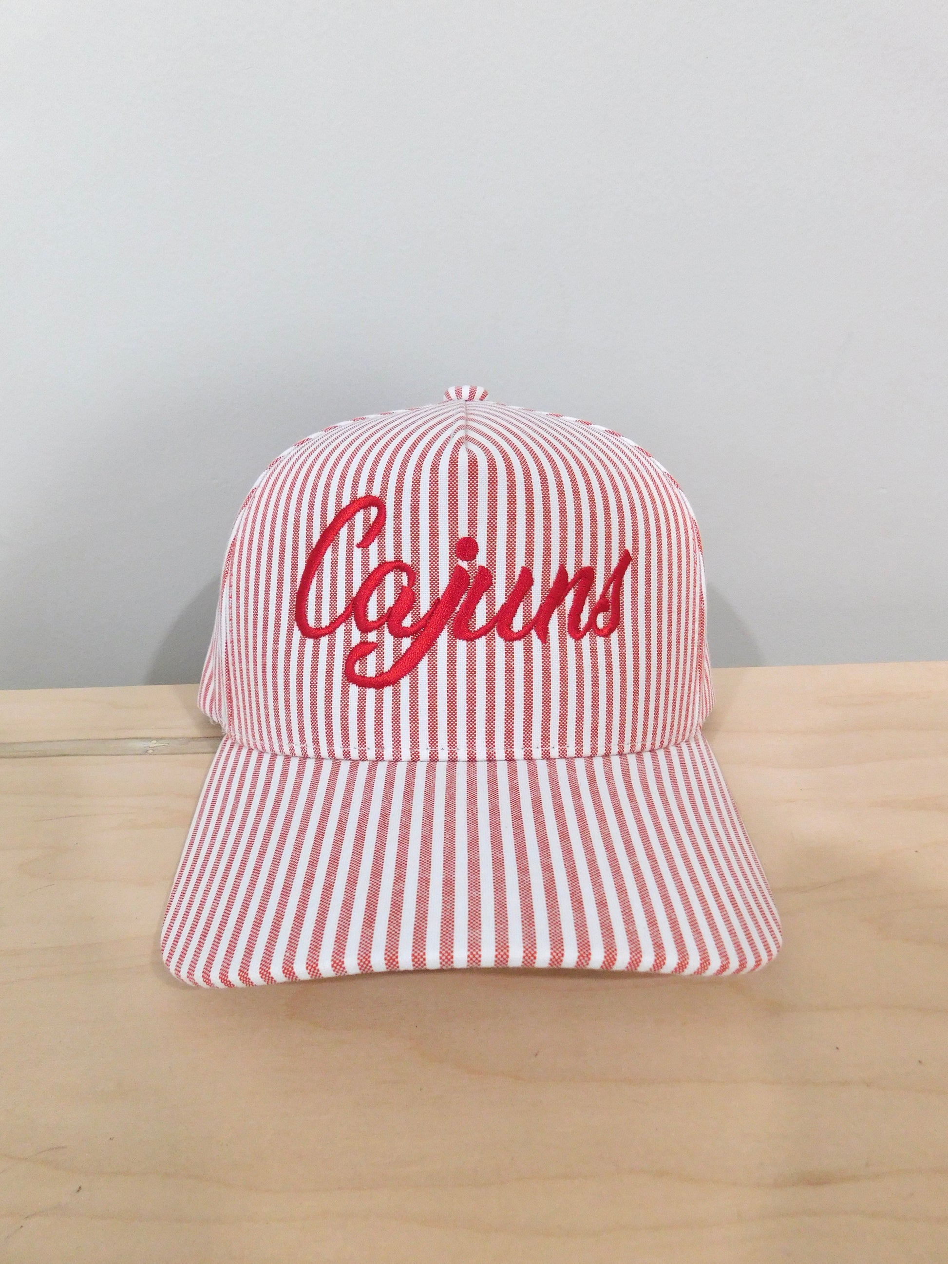 Cajuns Trucker - Red Striped