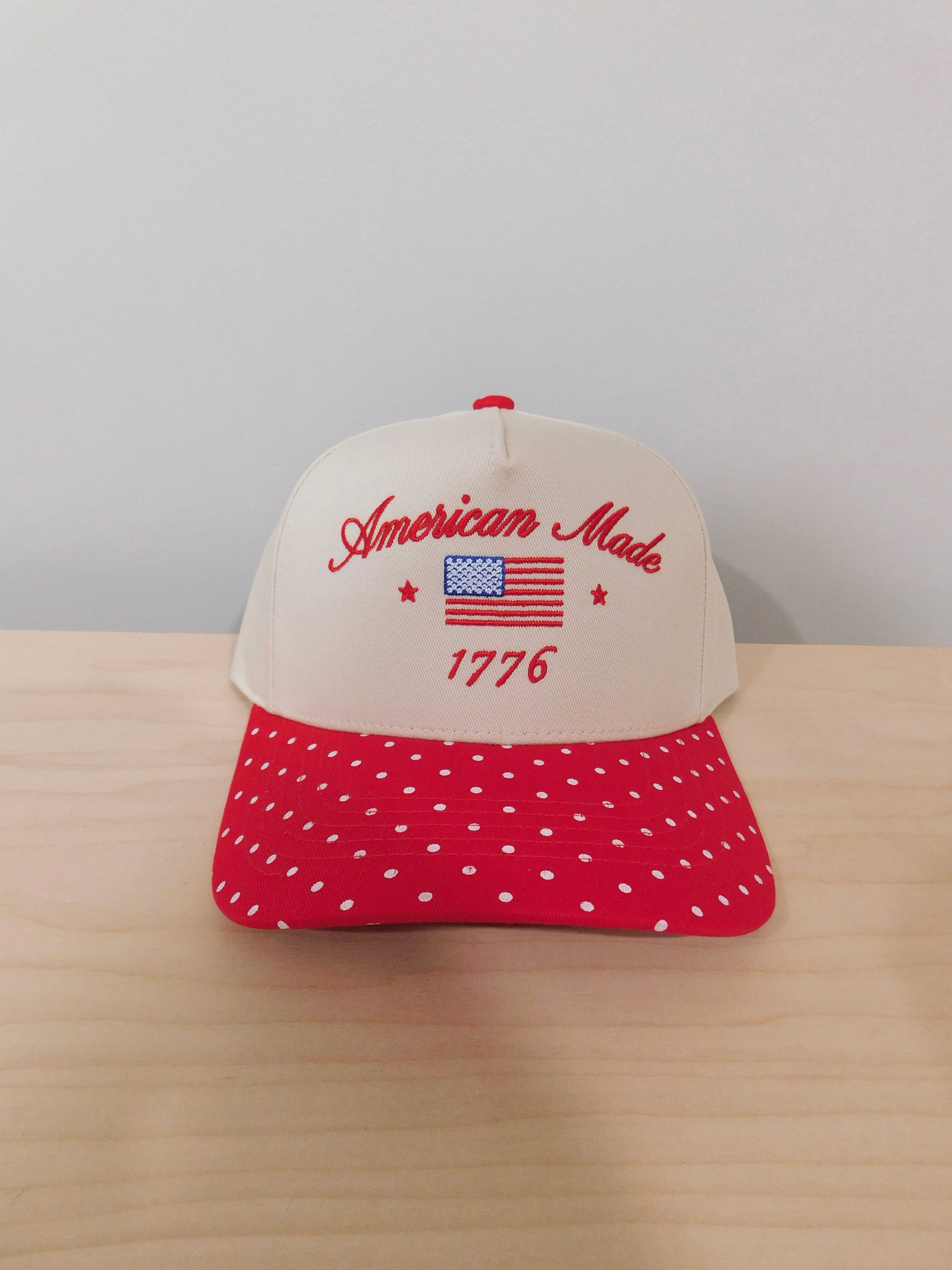 American Made - Red Polka Dot
