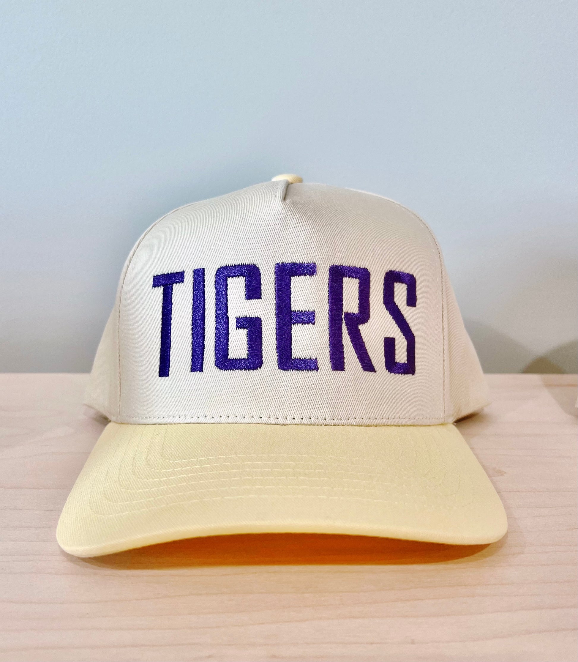 Tigers Trucker- Light yellow