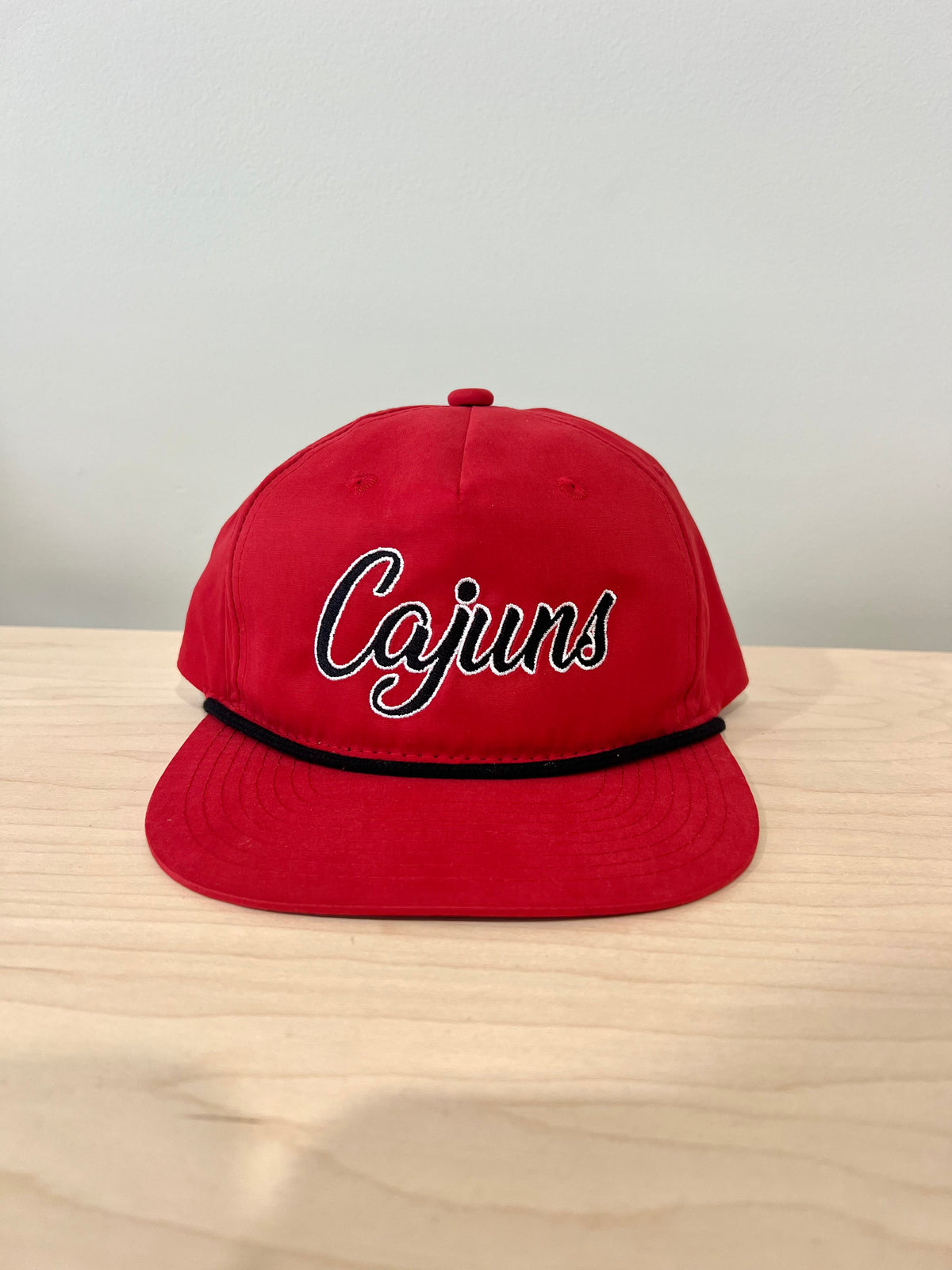 Cajuns Rope Hat - Red/Black