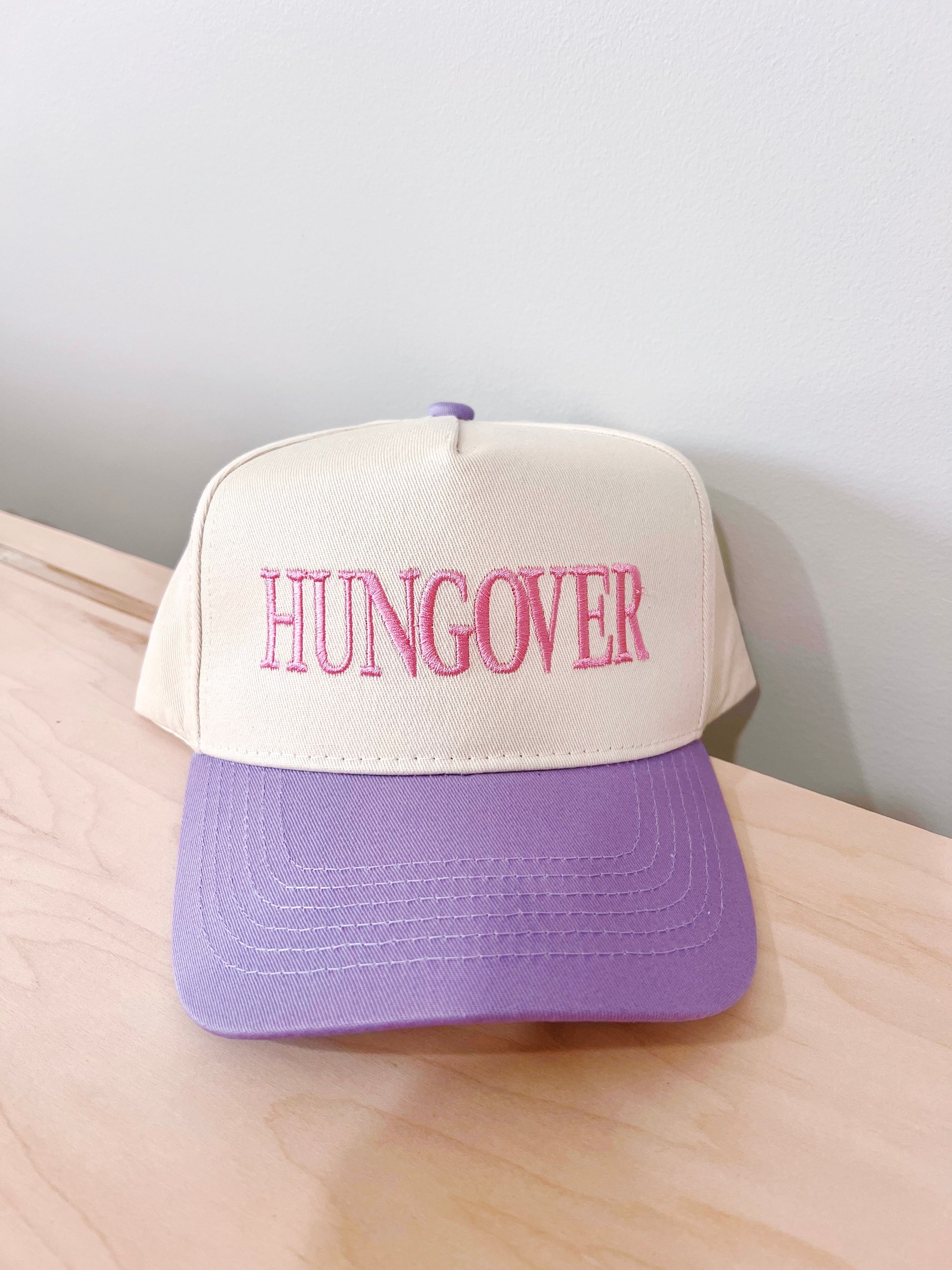 Hungover Vintage Trucker - Light Purple/Pink