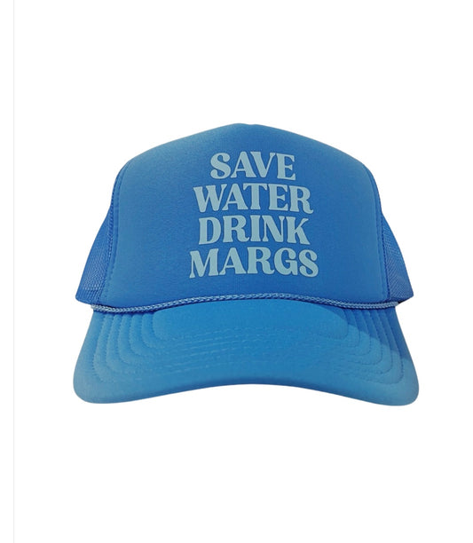 Save Water Drink Margs - Blue