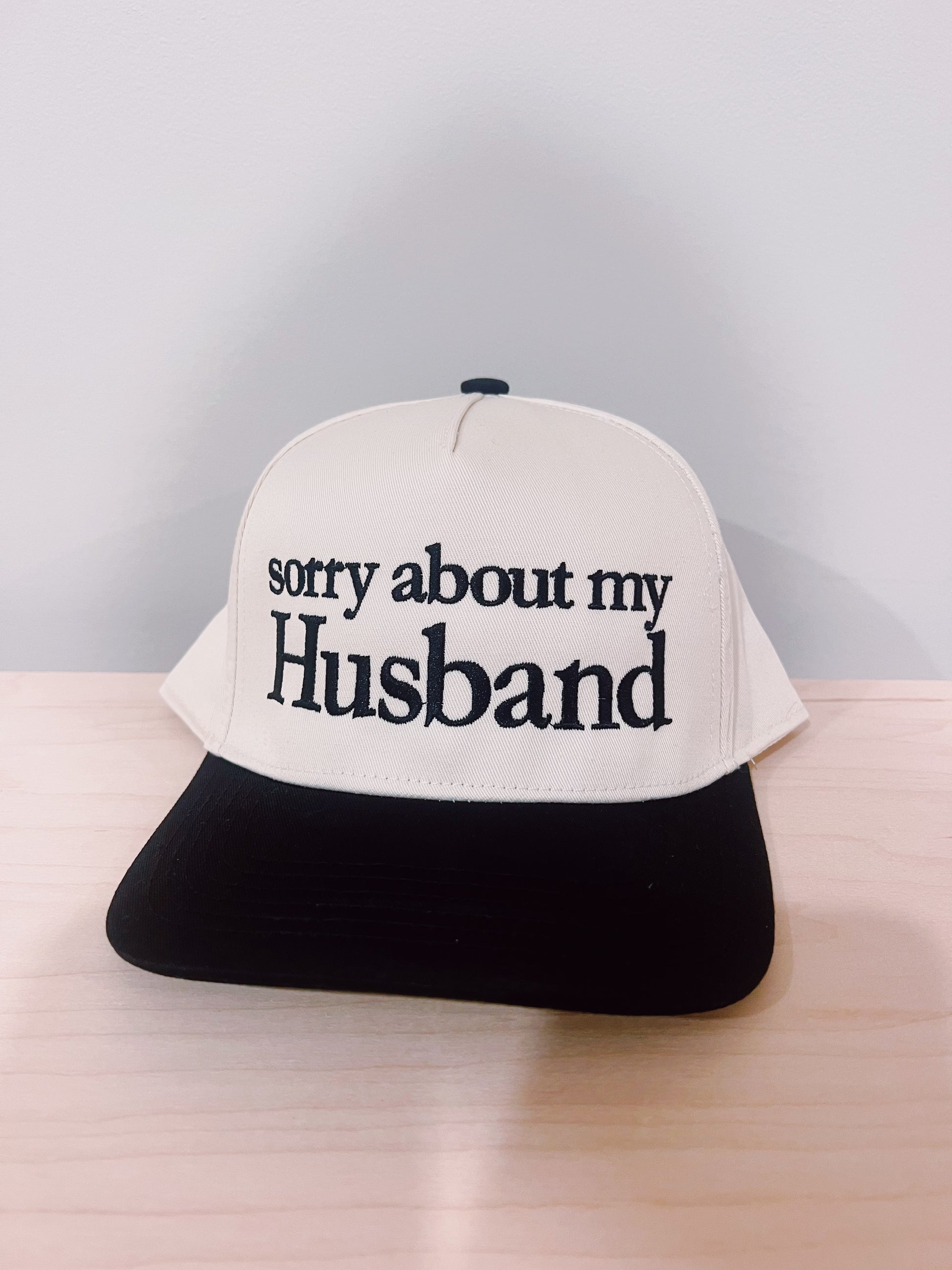 Sorry about my Husband - Black