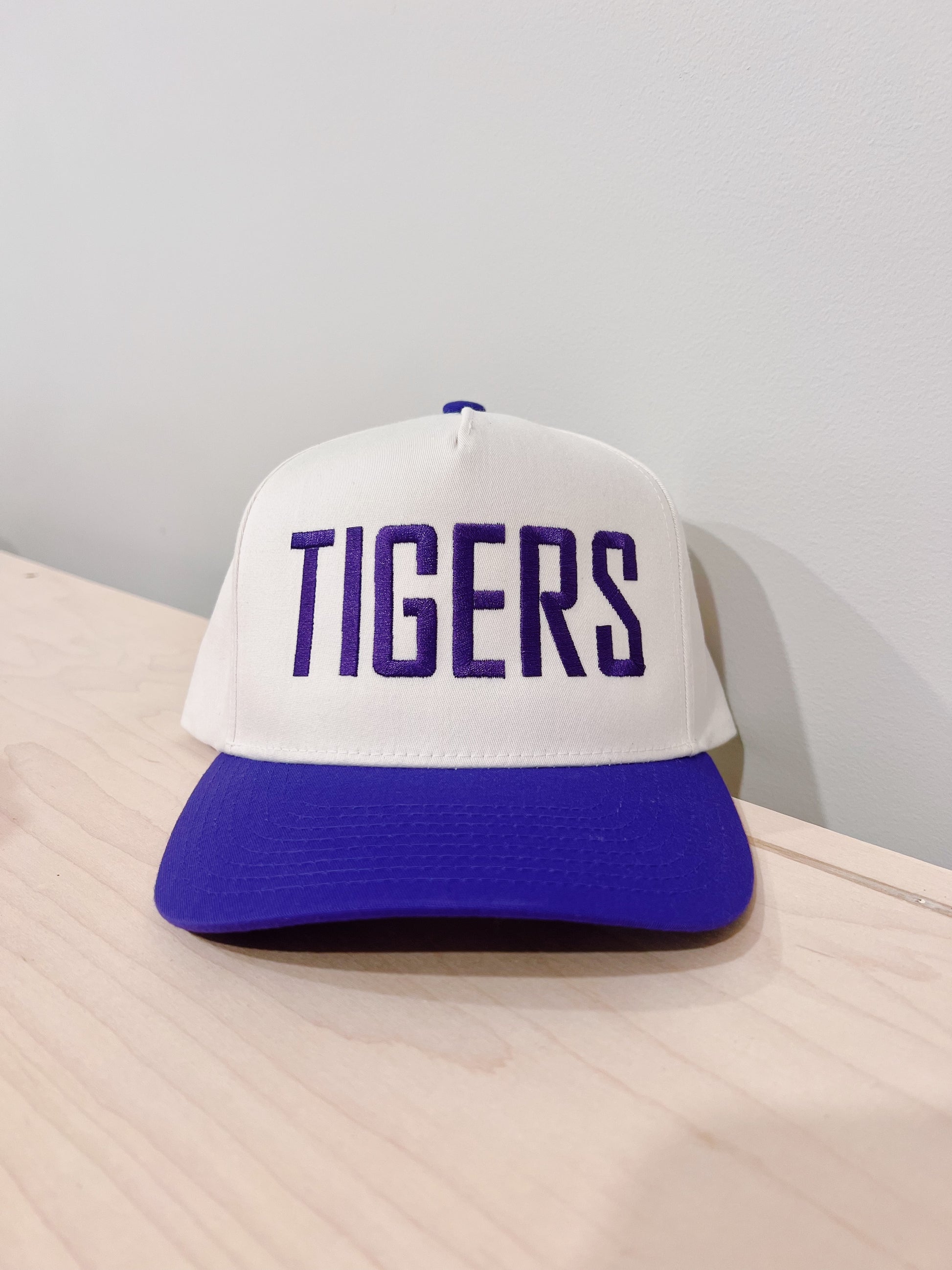 Tigers Trucker Hat - Dark Purple