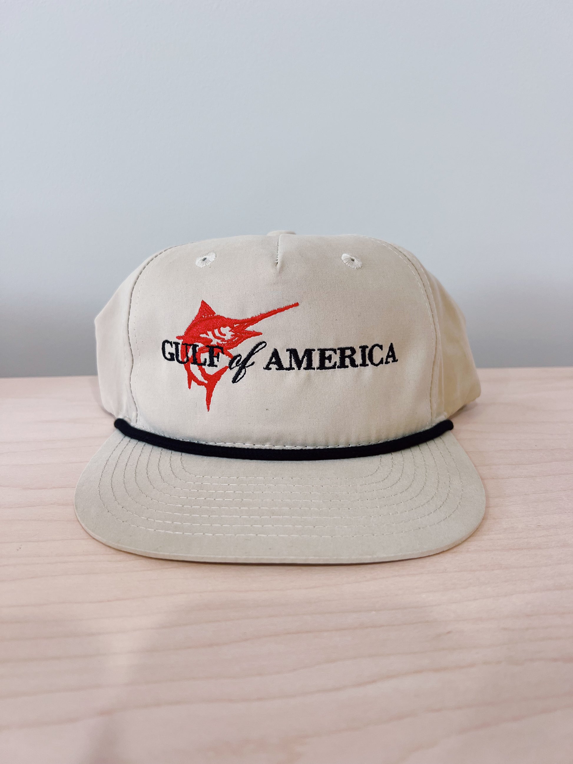 Gulf of America Rope Hat - Tan/black