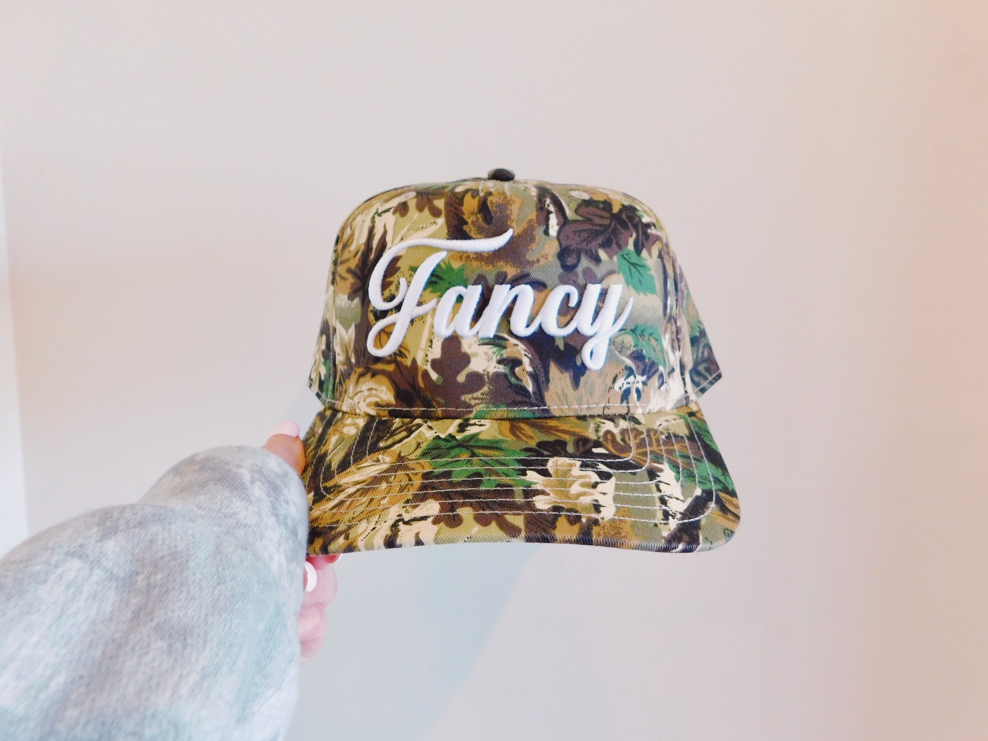 Fancy Camo Trucker